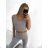Women's long velvet sweatpants (S-XL) TURKISH FASHION TMWL20633 S/M black
