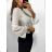 Women's Elegant Long Sleeve T-Shirt (S/M ONE SIZE) ITALIAN FASHION IMPGM234489