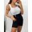 Tílko body dámské na ramínka  (S/M ONE SIZE) ITALSKá MóDA IMM20625 S/M purple