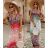 Women's long summer icecool sleeveless dress (M/L, XL/2XL) AINUOSI ITALIAN FASHION IMB239911/DU XL/2XL pink