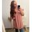 Women's Long Sleeve Knitted Turtleneck Sweater (S/M ONE SIZE) ITALIAN FASHION IM323001