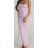Long summer dress with straps for women (S/M ONE SIZE) ITALIAN FASHION IMPGM232659