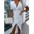 Women's Elegant Summer Short Sleeve Dress (S/M ONE SIZE) ITALIAN FASHION IMWGB231798