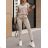 Women's tracksuit T-shirt and sweatpants set (S-XL) POLISH FASHION PMWD231800