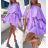 Dress with 3/4-sleeve ladies pocket (uni sl) ITALIAN Fashion IMWD20527