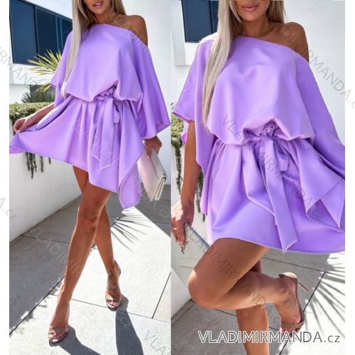 Dress with 3/4-sleeve ladies pocket (uni sl) ITALIAN Fashion IMWD20527