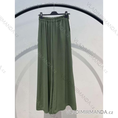 Women's Elegant Long Loose Fit Pants (S/M/L ONE SIZE) ITALIAN FASHION IMPLS2317961