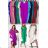 Women's Sleeveless Summer Dress (S / M ONE SIZE) ITALIAN FASHION IMWC222493