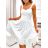 Women's Long Chiffon Short Sleeve Dress (S/M ONE SIZE) ITALIAN FASHION IMWGS231048