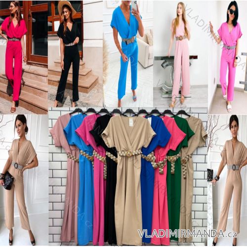 Women's Long Chiffon Short Sleeve Dress (S/M ONE SIZE) ITALIAN FASHION IMWGS231048