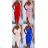 Women's Long Chiffon Short Sleeve Dress (S/M ONE SIZE) ITALIAN FASHION IMWGS231048