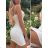 Women's Long Chiffon Short Sleeve Dress (S/M ONE SIZE) ITALIAN FASHION IMWGS231048