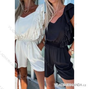 Women's Short Short Sleeve Jumpsuit (S/M ONE SIZE) ITALIAN FASHION IMWGB231957