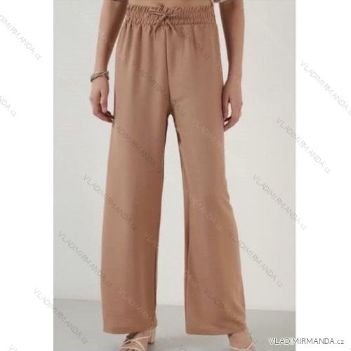 Women's Long Summer Drawstring Pants (S/M/L ONE SIZE) ITALIAN FASHION IMD24015