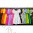 Women's Long Chiffon Short Sleeve Dress (S/M ONE SIZE) ITALIAN FASHION IMWGS231048