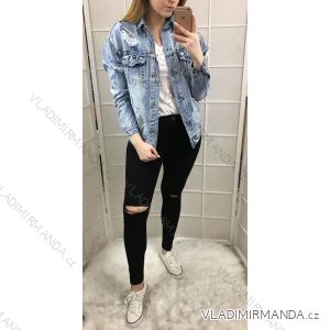 Denim jacket oversize women's (xs-l) Italian fashion IMT19040