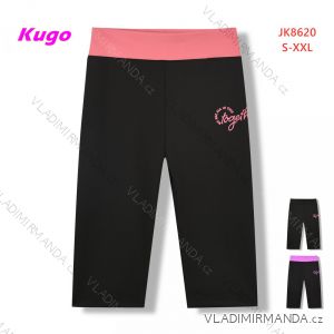 Women's functional three-quarter length leggings (S-2XL) KUGO JK8620