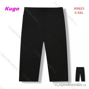 Women's three-quarter length leggings (S-2XL) KUGO JK8622