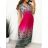Women's Long Elegant Icecool Sleeveless Dress (M/L, XL/2XL) AINUOSI ITALIAN FASHION IMB232109