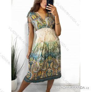 Women's Sleeveless Icecool Summer Dress (M/L, XL/2XL) AINUOSI ITALIAN FASHION IMB239917
