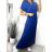 Women's Sleeveless Summer Dress (S / M ONE SIZE) ITALIAN FASHION IMWC222493