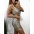 Women's Elegant Sparkly Sequin Strap Dress (S/M ONE SIZE) ITALIAN FASHION IMPLP2338370012