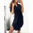 Women's 3/4 Short Sleeve Shirt Dress (S/M/L/XL ONE SIZE) ITALIAN FASHION IMC23025