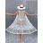 Summer dress with bare shoulders short sleeve lace women (uni m / l) ITALIAN MODE IMD20304