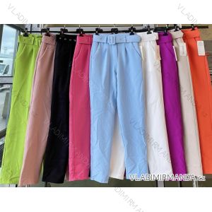 Women's Elegant Belt Long Pants (S-XL) ITALIAN FASHION IMWKK231873
