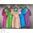Women's Summer Muslin Short Sleeve Dress (S/M ONE SIZE) ITALIAN FASHION IMWGS232025