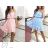 Women's Strappy Chiffon Summer Dress (S/M ONE SIZE) ITALIAN FASHION IMWPO232047