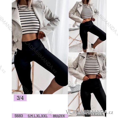 Women's 3/4 Long Leggings (S-2XL) TURKISH FASHION TMWL235683