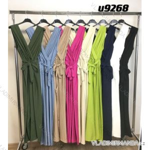 Elegant Sleeveless Overall Long Women's (UNI S / M) ITALIAN FASHION IMM20569