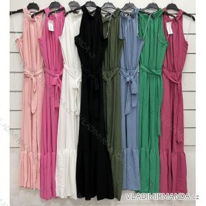 Buttoned Dress with Buttoned Ladies (uni s-m) ITALIAN FASHION IM2203948
