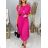 Buttoned Dress with Buttoned Ladies (uni s-m) ITALIAN FASHION IM2203948