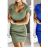 Women's Summer Short Sleeve Dress (S / M ONE SIZE) ITALIAN FASHION IMWB22017