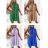 Women's Sleeveless Pleated Summer Dress (S/M ONE SIZE) ITALIAN FASHION IMWB23352