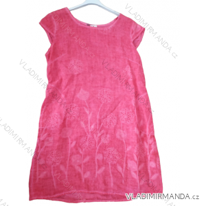 Shirt 3/4 sleeve ladies strip (4XL/5XL ONE SIZE) ITALSKÁ MÓDA IM422026