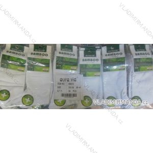 Low Bamboo Socks Ladies (35-41 White) AURA.VIA N8618