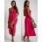 Women's long elegant party dress with straps (S/M ONE SIZE) ITALIAN FASHION IMWE232089