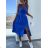 Women's Strapless Summer Dress (S/M ONE SIZE) ITALIAN FASHION IMWE2321115