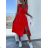 Women's Strapless Summer Dress (S/M ONE SIZE) ITALIAN FASHION IMWE2321115