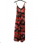 Women's long chiffon summer dress (S / M ONE SIZE) ITALIAN FASHION IMWB222509