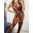 Women's elegant icecool jumpsuit (M/L, XL/XXL) AINUOSI ITALIAN FASHION IMB237781 M/L orange