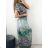 Women's summer icecool dress with sleeve (M/L, XL/2XL) AINUOSI ITALIAN FASHION IMB239922