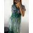 Women's summer icecool dress with sleeve (M/L, XL/2XL) AINUOSI ITALIAN FASHION IMB239922