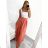 Women's long skirt at the waist for flip flops (UNI S-L) ITALIAN FASHION IM420027