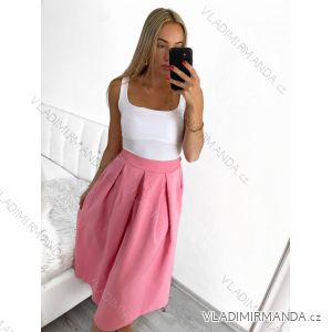 Women's Medium Length Skirt (S/M ONE SIZE) ITALIAN FASHION IMM23HG4911