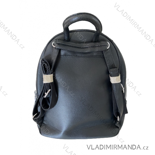 Backpack women (38cm x32cm) TESSRA HANDBAGS TES192666 black