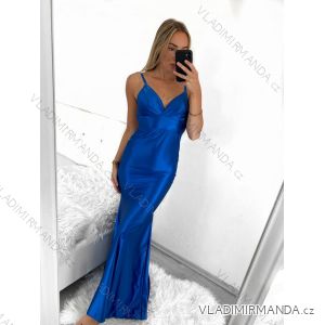 Women's long elegant dress with straps (S/M ONE SIZE) ITALIAN FASHION IMPLP2322930135